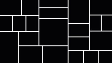 Modern fotoğraf çerçevesi modeli. Kolaj şablonları. EPS10