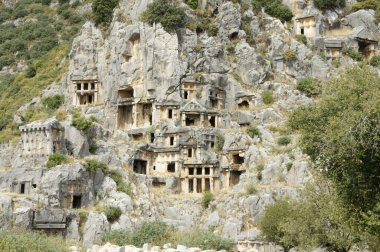 myra, demre (Türkiye içinde Likya türbeleri)