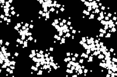 Rastgele karelerle soyut geometrik desen