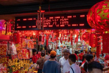Hong Kong 'da Çin Yeni Yıl Pazarı