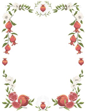 nar kenarı ve çerçeve çizimi