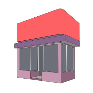 Bodega Market Mağazası, Küçük Kafe, Kitapçı