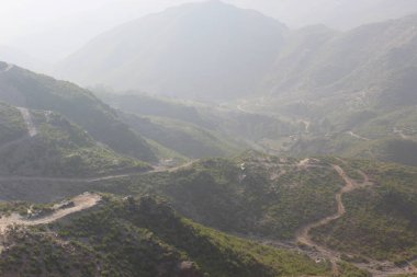 Dağların güzel manzarası