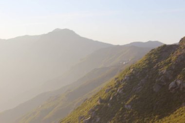 Güzel dağ manzara arka plan