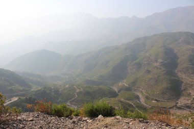 Güzel dağ manzara arka plan