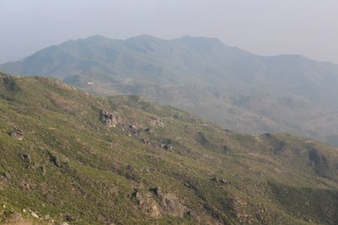 Dağların güzel manzarası