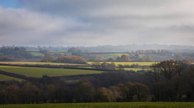 Ashburnham yakınlarındaki yüksek buzullu kırsal bölge doğu Sussex güney doğu İngiltere