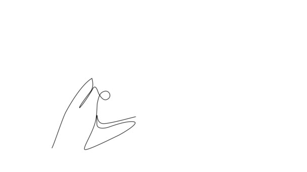 Анимационный Саморисование Людей Играют Футбол Видеоигры Комнате Дома Видео Иллюстрации — стоковое видео