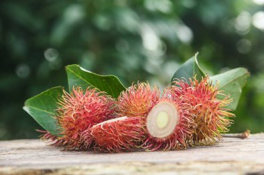 Rambutan meyvesi veya Nephelyum Lappaceum L, Sapindaceae familyasından tropikal bir meyvedir. Bu meyve Endonezya 'da yaygın olarak bulunmaktadır.
