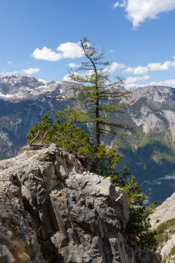 Dağların güzel manzarası
