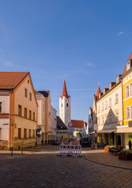 Moosburg Şehri Bayern Almanya