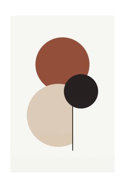 Soyut Geometrik Bohem Duvar Sanatı Posteri. Yazdırılabilir Geometrik Duvar Dekorasyonu Posteri. Dünya Tonu Duvar Dekoru