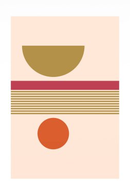 Soyut Geometrik Bohem Duvar Sanatı Posteri. Yazdırılabilir Geometrik Duvar Dekorasyonu Posteri. Dünya Tonu Duvar Dekoru