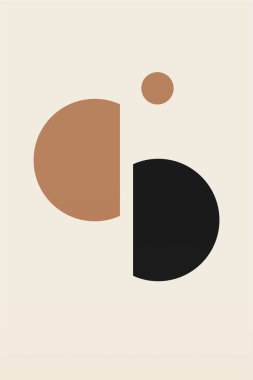 Soyut Geometrik Bohem Duvar Sanatı Posteri. Yazdırılabilir Geometrik Duvar Dekorasyonu Posteri. Dünya Tonu Duvar Dekoru