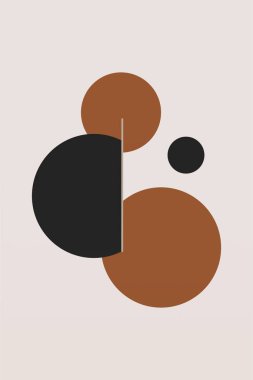 Soyut Geometrik Bohem Duvar Sanatı Posteri. Yazdırılabilir Geometrik Duvar Dekorasyonu Posteri. Dünya Tonu Duvar Dekoru