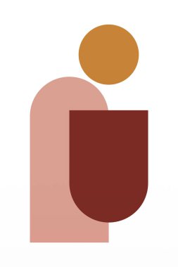 Soyut Geometrik Bohem Duvar Sanatı Posteri. Yazdırılabilir Geometrik Duvar Dekorasyonu Posteri. Dünya Tonu Duvar Dekoru