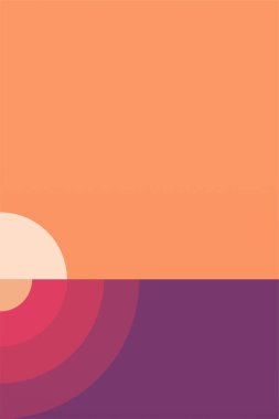 Minimalist Peyzaj Duvarı Sanatı. Yazdırılabilir Manzara Boho Duvarı Sanatı. Yazdırılabilir Duvar Sanat Dekorasyonu Posteri