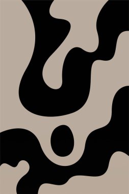 Modern Basit Minimalist Galeri Duvar Sanatı. Soyut Sanat Siyah ve Beyaz Baskılar. Minimalist Modern Çizim Duvarı Dekorasyonu