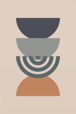 Orta Çağ Modern Boho Duvarı Sanatı. Boho Yazdırma Duvarı Dekoru. Yazdırılabilir Soyut Geometrik Duvar Sanatı Dekorasyonu