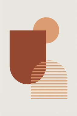 Orta Çağ Modern Boho Duvarı Sanatı. Boho Yazdırma Duvarı Dekoru. Yazdırılabilir Soyut Geometrik Duvar Sanatı Dekorasyonu