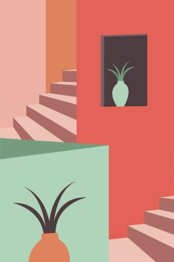 Mimari Sanat Baskısı. Mimari Bina Duvar Dekorasyonu Posteri. Yazdırılabilir Duvar Sanatı Dekorasyonu