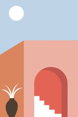 Mimari Sanat Baskısı. Mimari Bina Duvar Dekorasyonu Posteri. Yazdırılabilir Duvar Sanatı Dekorasyonu