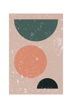 Orta Çağ Modern Boho Duvarı Sanatı. Boho Yazdırma Duvarı Dekoru. Yazdırılabilir Soyut Geometrik Duvar Sanatı Dekorasyonu