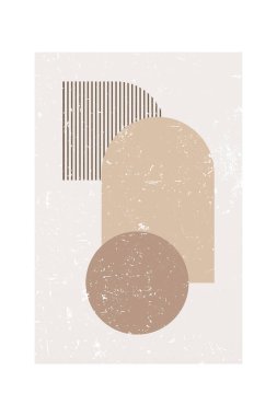 Orta Çağ Modern Boho Duvarı Sanatı. Boho Yazdırma Duvarı Dekoru. Yazdırılabilir Soyut Geometrik Duvar Sanatı Dekorasyonu