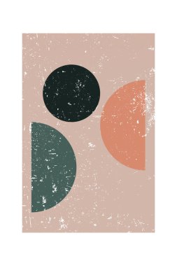 Orta Çağ Modern Boho Duvarı Sanatı. Boho Yazdırma Duvarı Dekoru. Yazdırılabilir Soyut Geometrik Duvar Sanatı Dekorasyonu