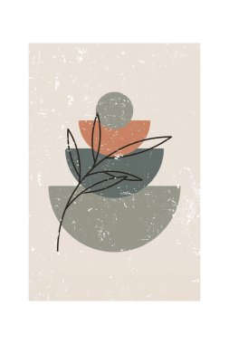 Orta Çağ Modern Boho Duvarı Sanatı. Boho Yazdırma Duvarı Dekoru. Yazdırılabilir Soyut Geometrik Duvar Sanatı Dekorasyonu