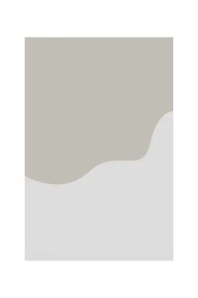 現代のシンプルなミニマリストギャラリーウォールアート 抽象的なアートブラックとホワイトプリント ミニマリスト — ストック写真