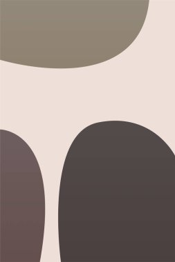 Soyut bohem duvar dekorasyonu posteri. Soyut minimalist duvar dekorasyonu basılabilir poster. Boho orta yüzyıl duvar sanat posteri