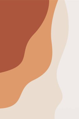 Soyut bohem duvar dekorasyonu posteri. Soyut minimalist duvar dekorasyonu basılabilir poster. Boho orta yüzyıl duvar sanat posteri