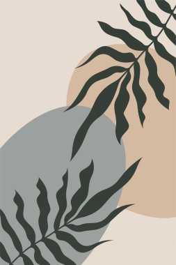 Soyut botanik duvar dekorasyonu. Boho çiçek duvarı dekoru basılabilir poster. Çiçek duvarı ev dekorasyonu posteri