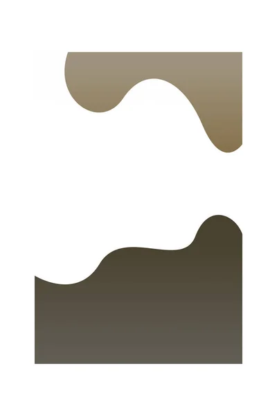 Streszczenie Artystycznego Plakatu Dekoracyjnego Abstrakcyjny Minimalistyczny Plakat Dekoracyjny Druku Ściennego — Zdjęcie stockowe