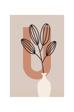 Boho Botanik Yaprakları Duvar Sanatı. Botanik Boho Shapes Duvar Dekoru. Yazdırılabilir Boho Ev Dekoru