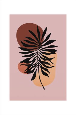 Yazdırma ve Dijital Amaçlar İçin Estetik Bohem Kadın Sanatı