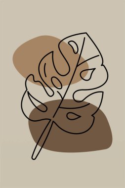 Boho Botanik Yaprakları Duvar Sanatı. Botanik Boho Shapes Duvar Dekoru. Yazdırılabilir Boho Ev Dekoru