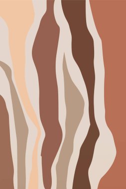 Soyut manzara İskandinav duvar dekoru. Yazdırılabilir manzara duvar resimleri posteri. Boho duvar resmi baskısı