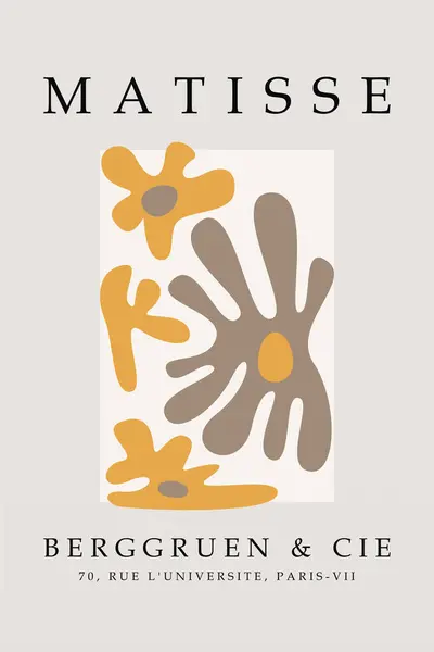 Matisse Vägg Konst Dekoration Affisch Matisse Affisch För Väggdekoration — Stockfoto