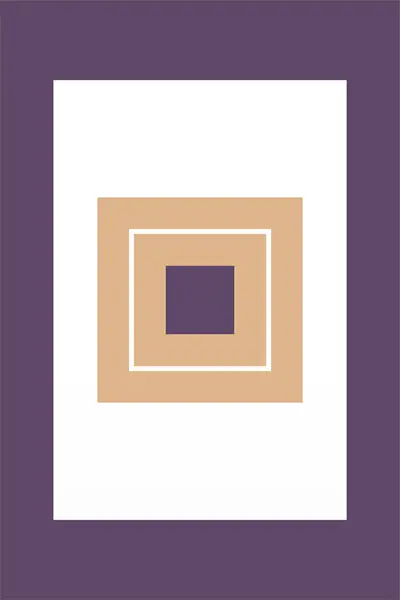 Streszczenie Kształtów Geometrycznych Dekoracji Ściennych Streszczenie Prostokątny Plakat Dekoracyjny Ściany — Zdjęcie stockowe