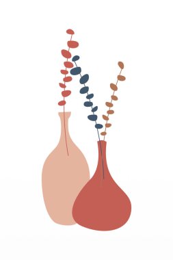 Yazdırılabilir Modern Sanat Posteri. Botanik duvar dekorasyonu basılabilir poster