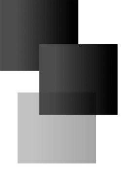 Soyut geometrik şekil gri ölçekli duvar dekoru. Yazdırılabilir geometrik duvar dekorasyonu posteri