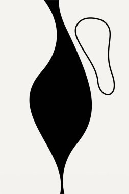 Minimalist Soyut Tarafsız Duvar Sanat Dekorasyonu. Yazdırılabilir Minimalist Duvar Dekoru