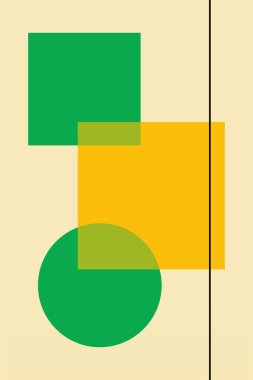 Çağdaş Basit Geometrik Sanat Yazıcısı. Yazdırılabilir Renkli Duvar Dekoru Posteri. Soyut Geometrik Duvar Sanatı Dekorasyonu