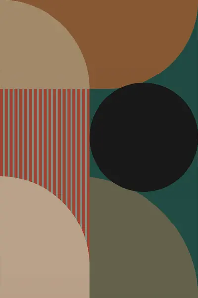 Bauhaus Art Wall Decor. Printable Geometric Home Decor. Nordic Bauhaus Retro Wall Decor