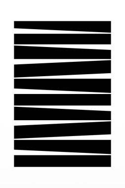 Soyut çizgili duvar dekoru. Yazdırılabilir çizgili duvar sanat dekorasyonu