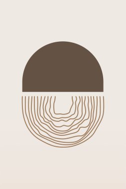 Tarafsız Soyut Duvar Sanatı. Minimalist Geometrik Yazdırılabilir. Soyut Boho Yazdırılabilir Duvar Dekoru