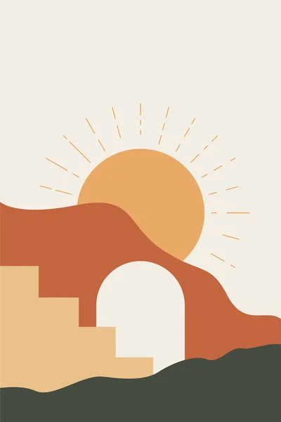 Bohem duvar dekoru. Orta Doğu duvar dekorasyonu arka planı. Yazdırılabilir çöl duvarı sanat dekorasyonu