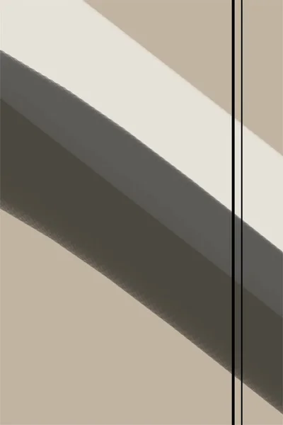 Minimalist soyut fırça, basılabilir duvar sanatı. Modern Nötr Galeri Duvar Dekorasyonu. 